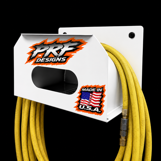 Air Hose Holder with Cubby
