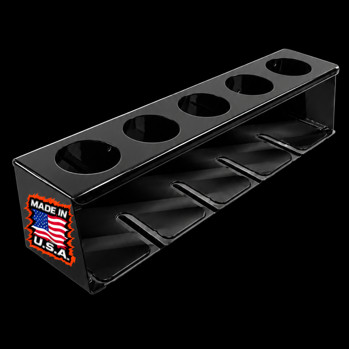 Heavy-Duty Air Tool & Aerosol Can Holder – Magnetic or Wall-Mount